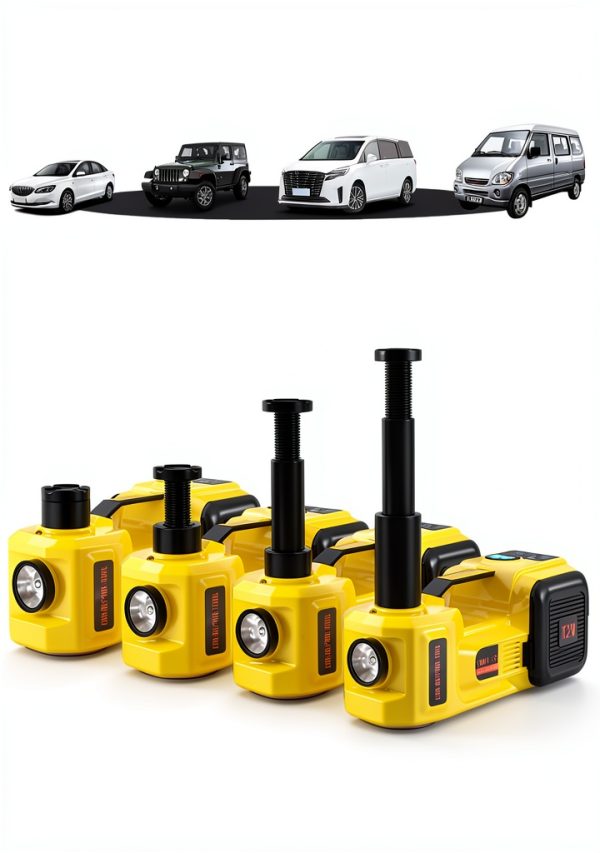 KACOLA 5 Ton Floor Jack Yellow Model CJ00001 Electric-4