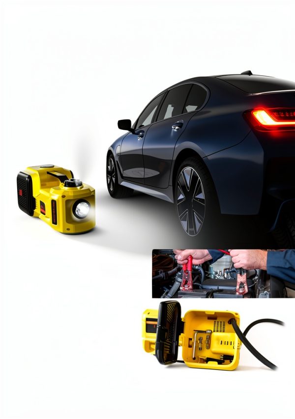 KACOLA 5 Ton Floor Jack Yellow Model CJ00001 Electric-5