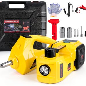 KACOLA 5 Ton Floor Jack Yellow Model CJ00001 Electric-0