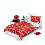 NFL Team Logo Bed In a Bag Comforter FOCO Polyester-0