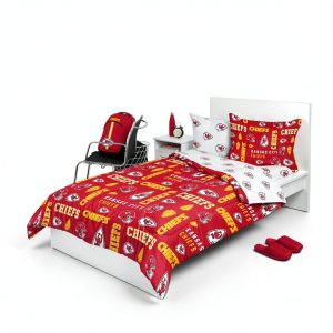 NFL Team Logo Bed In a Bag Comforter FOCO Polyester-0