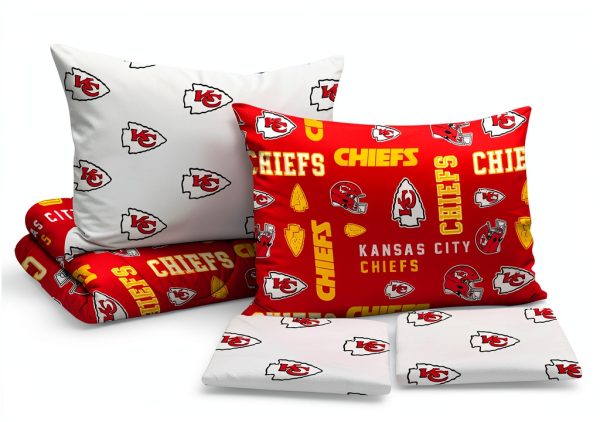 NFL Team Logo Bed In a Bag Comforter FOCO Polyester-2