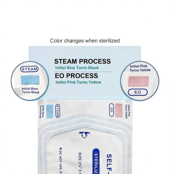Self Sealing Sterilization Pouches Easyinsmile 200pcs Multi-Size-2