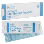 ForPro Self Sealing Sterilization Pouches 4.25x12 200 Count Latex-Free-0