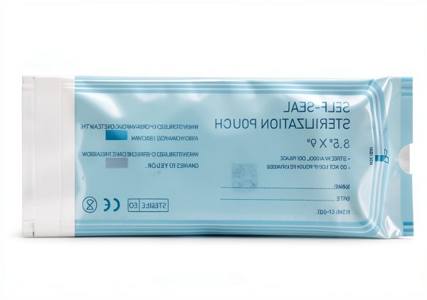 Sterilization Pouches 3.5”x9” Self-Sealing Autoclave Bags with Indicators for Professional Surgical Instrument Cleaning by P&P MEDICAL SURGICAL Box of 200-2